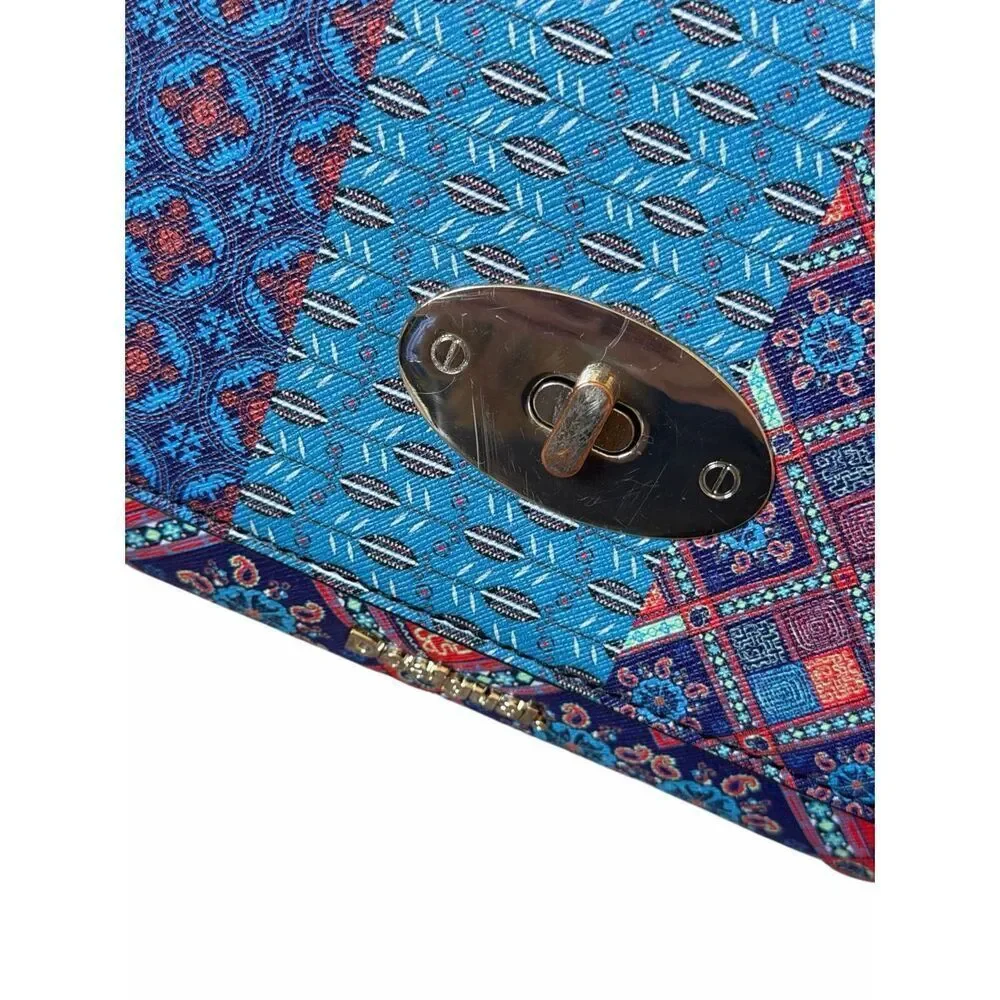 Desigual Roma Birmania Satchel Crossbody Bag Multicolor - Picture 6 of 14